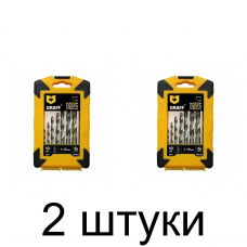 Набор сверл по металлу GRAFF 8101 1-10мм 10шт/уп. - 2 шт