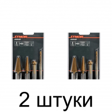 Набор сверл по металлу разновидных STHOR 22640 4пр. - 2 шт
