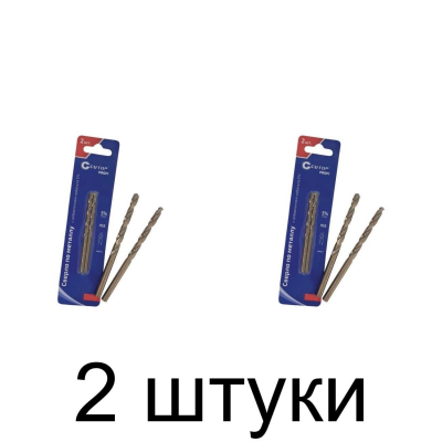 Сверло по нерж.стали CUTOP Profi HSS-Co 3.4мм 2шт. - 2 шт