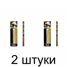 Сверло по нерж.стали GRAFF 5,2мм - 2 шт