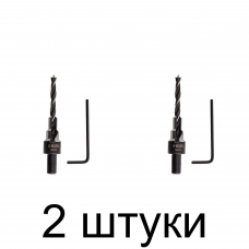 Сверло д/конфирмата DENZEL 5мм - 2 шт