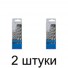 Набор сверл по бетону FIT победитовых 4-10мм 5шт. - 2 шт