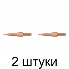 Сверло ступенчатое FIT HSS-Co 4-12мм - 2 шт