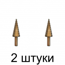 Сверло ступенчатое FIT HSS-Co 4-20мм - 2 шт