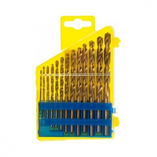 Набор сверл по металлу STHOR 22300 HSS-TiN 1,5-6,5мм 13шт.