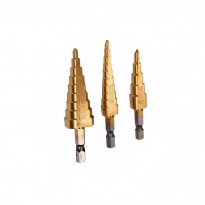 Набор ступ. сверл YATO YT-44731 3-20мм 6гр. 3шт.