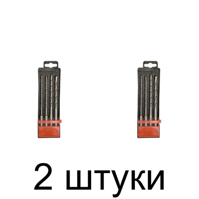 Набор буров SDS+ MATRIX 4шт/уп. - 2 шт