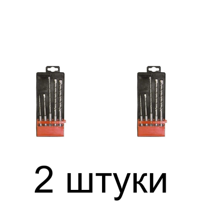 Набор буров SDS+ MATRIX 5шт/уп. - 2 шт