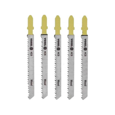 Пилка д/лобзика по дереву VOREL 27810 5шт.