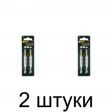Пилка д/лобзика по дереву FIT T111С 2шт./уп. -2 набора