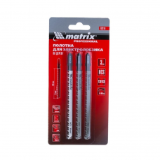 Пилка д/лобзика по дереву MATRIX T301CD 3шт/уп.