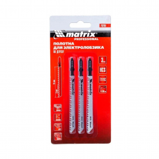 Пилка д/лобзика по дереву MATRIX T111C 3шт/уп.