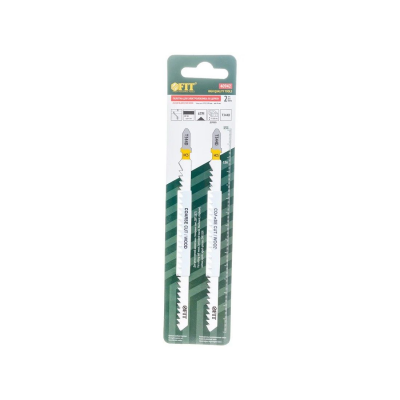 Пилка д/лобзика по дереву FIT T344D 2шт./уп.