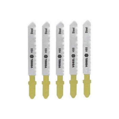 Пилка д/лобзика по металлу VOREL 27814 5шт.