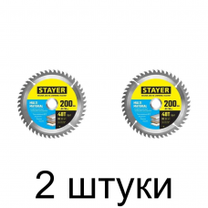 Диск пильный STAYER Multi 200мм 48зуб. -2шт