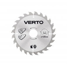 Диск пильный VERTO 160х30мм 18зуб. 61H116