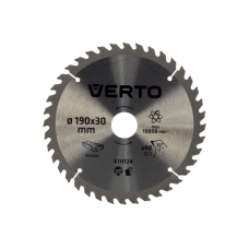 Диск пильный VERTO 190х30мм 40зуб. 61H124