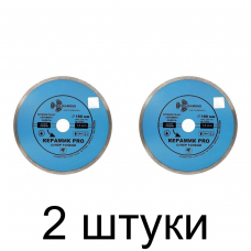 Диск алмазный TRIO-DIAMOND Керамик Pro сплош. 180мм тонкий -2шт