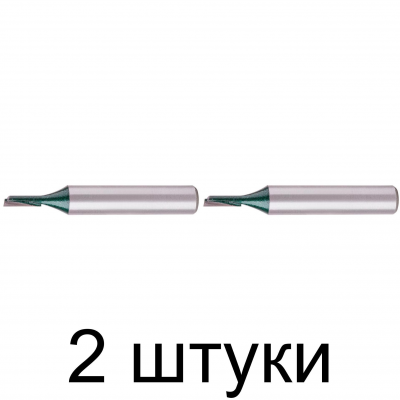 Фреза пазовая прямая с одним лезвием FIT 3х10х51мм -2шт