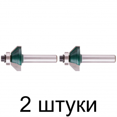 Фреза кромочная конусная FIT 25х10х54,3мм -2шт