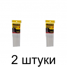 Стержни клеевые STAYER 2-06821-W-S06 11х200мм белый 6шт/уп. -2шт