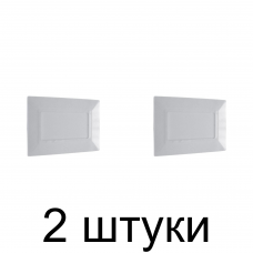 Рамка д/защиты стен BYLECTRICA 2мест. прозр. -2шт