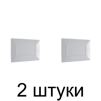 Рамка д/защиты стен BYLECTRICA 2мест. прозр. -2шт