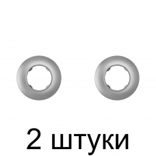 Рамка Bylectrica ПРОВАНС ЮЛИГ.735212.494 1мест. круг. серебро -2шт