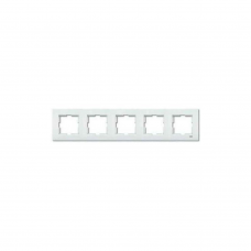 Рамка Viko KARRE 90960204 5мест. белая