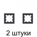 Рамка SE ATLAS Design ATN001001 1мест. карбон -2шт Рамка SE ATLAS Design ATN001001 1мест. карбон -2шт