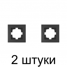 Рамка Bylectrica Новый СТИЛЬ 551 1мест. графит -2шт