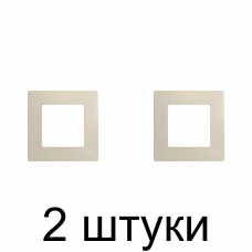 Рамка Legrand ETIKA 672511 1мест. сл.кость -2шт