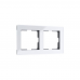 Рамка WERKEL Acrylic 2мест. белый