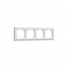 Рамка WERKEL Stark 4мест. белый