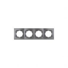 Рамка TOURAN/THOR 24160094 4мест. антрацит