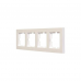 Рамка Lezard VESNA 4мест. перламутр