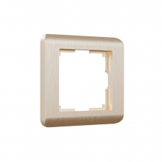 Рамка WERKEL Stream 1мест. шампань