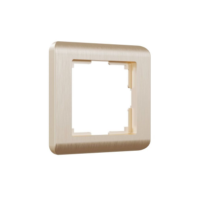 Рамка WERKEL Stream 1мест. шампань