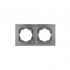 Рамка TOURAN/THOR 24160092 2мест. антрацит