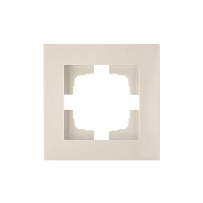 Рамка Bylectrica Новый СТИЛЬ 551 1мест. беж.