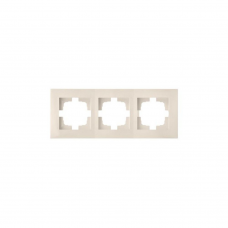 Рамка Bylectrica Новый СТИЛЬ 553 3мест. беж.