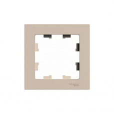 Рамка SE ATLAS Design ATN001201 1мест. песочный