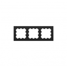 Рамка Bylectrica ASTRUM 3мест. карбон