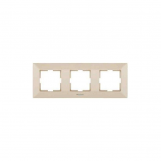 Рамка Panasonic ARKEDIA 3мест. крем