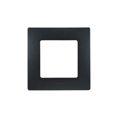 Рамка Legrand ETIKA 672581 1мест. антрацит
