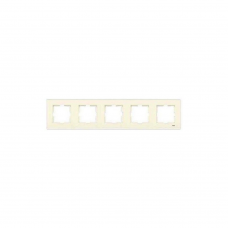 Рамка Viko KARRE 90960214 5мест. крем