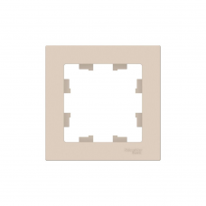 Рамка SE ATLAS Design ATN000201 1мест. беж.