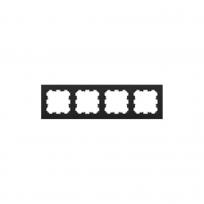 Рамка Bylectrica ASTRUM 4мест. карбон