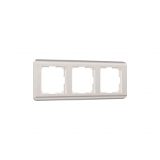 Рамка WERKEL Stream 3мест. перламутр