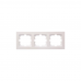 Рамка Lezard VESNA 3мест. перламутр Рамка Lezard VESNA 3мест. перламутр